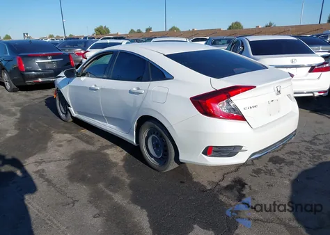 2021 Honda Civic Lx из США, поврежденный, VIN 2HGFC2F64MH536476